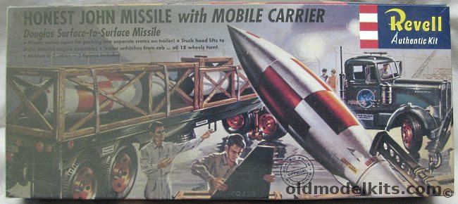 Revell 1/48 Honest John Missile with Mobile Carrier and Truck, H1821-169 plastic model kit